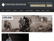 Tablet Screenshot of fightersystems.com